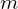 \displaystyle m